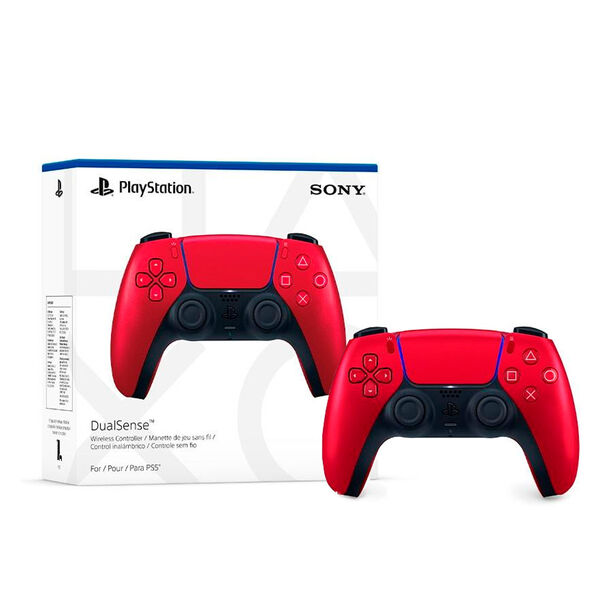 Controle Sem Fio DualSense PlayStation 5 Volcanic Red - Vermelho image number null