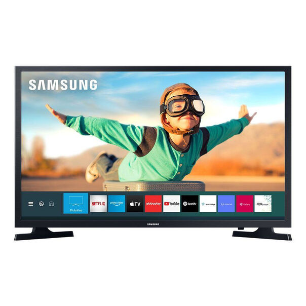 Smart TV Samsung 32 HD Wi-Fi HDMI USB LH32BETBLGGXZD - Preto image number null