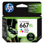 Multifuncional HP DeskJet Ink Advantage 2376 + Cartucho HP 667XL Colorido 3YM80AB - Branco - Bivolt