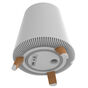 Luminária com luz de Led e caixa de som Bluetooth  15W RMS  Cor Madeira  Lumi