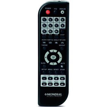 DVD Player D-22 com Função Karaokê e Entrada HDMI Mondial - Preto - Bivolt image number null