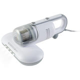 Aspirador de Pó Wap Mite Cleaner UV Antiácaro Portátil 3 em 1 Aspira e Vibra com Luz Ultravioleta Germicida - Cinza com Branco - 220V