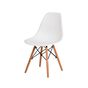 Kit 2 Cadeiras Charles Eames Eiffel Branca