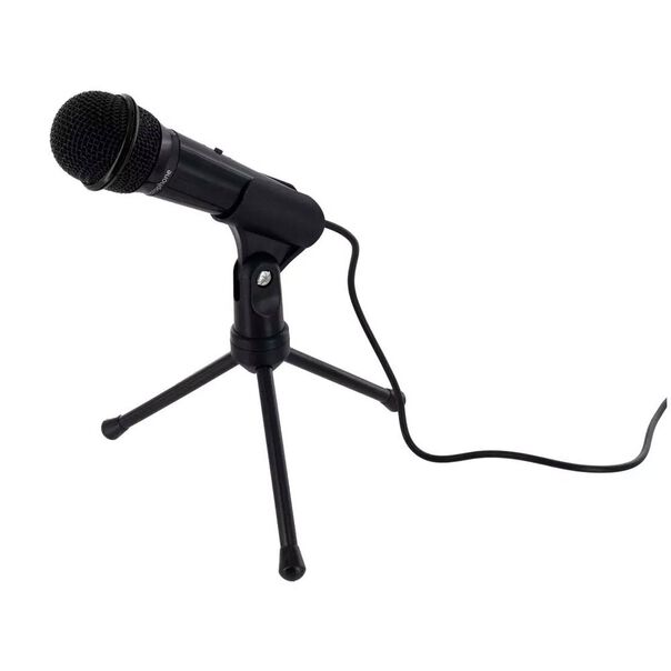 Microfone de mesa Gear GO-609 com cancelamento de ruído  tripé e Suporte image number null