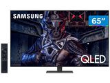 Smart TV 65” 4K QLED Samsung 65Q80A Wi-Fi Som em Movimento Processador IA HDR - 65”