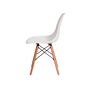 Kit 2 Cadeiras Charles Eames Eiffel Branca