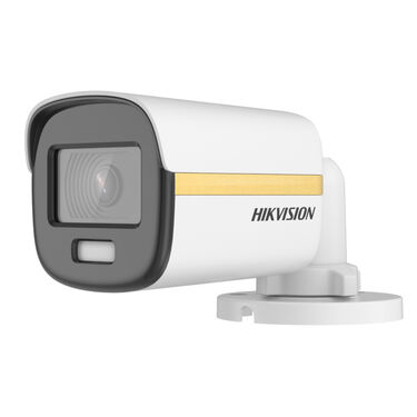 Câmera De Segurança Hikvision Turbo HD ColorVu Mini 2MP 2.8mm DS-2CE10DF3T-F - Branco image number null