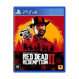 Jogo Game Red Dead Redemption 2 Midia Fisica PS4