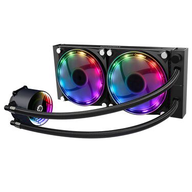 Watercooler Gamemax 1X12CM RGB Rainbow ICE CHILL 240 image number null