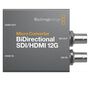 Micro Conversor Blackmagic Bidirecional SDI-HDMI 12G (Com Fonte)