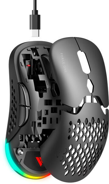 MOUSE FORCE ONE LYNX 19.000 DPI /RGB /wireless image number null