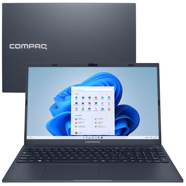 Notebook Compaq Presario 5320 Snapdragon® 7c SC7180 Windows 11 Home 8GB 256GB UFS 15.6”- Azul escuro image number null