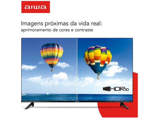 Smart TV 43” Full HD D-LED Aiwa IPS Wi-Fi HDR 3 HDMI image number null