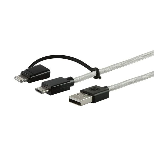 Cabo Micro USB Com Conector Para IOS 0 9 metros General Electric - 038438 image number null