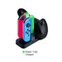 Carregador Para Joy-con e Controle Pro Nintendo Switch Acrilico Led