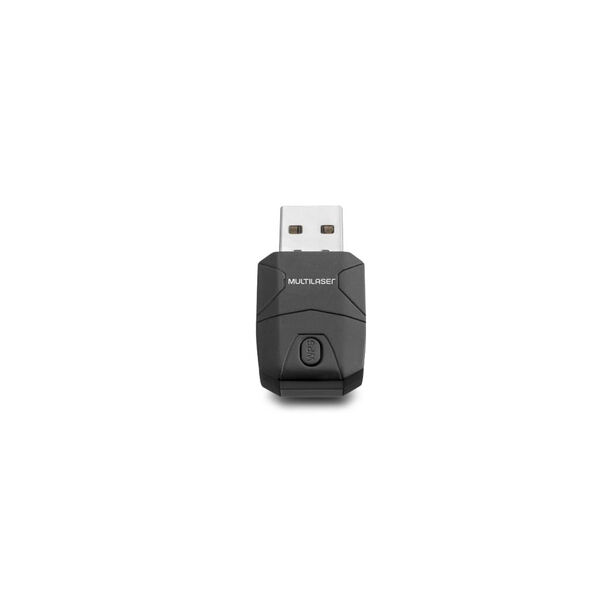Mini Adaptador Multilaser USB Wireless 300 Mbps Dongle - RE052 RE052 image number null