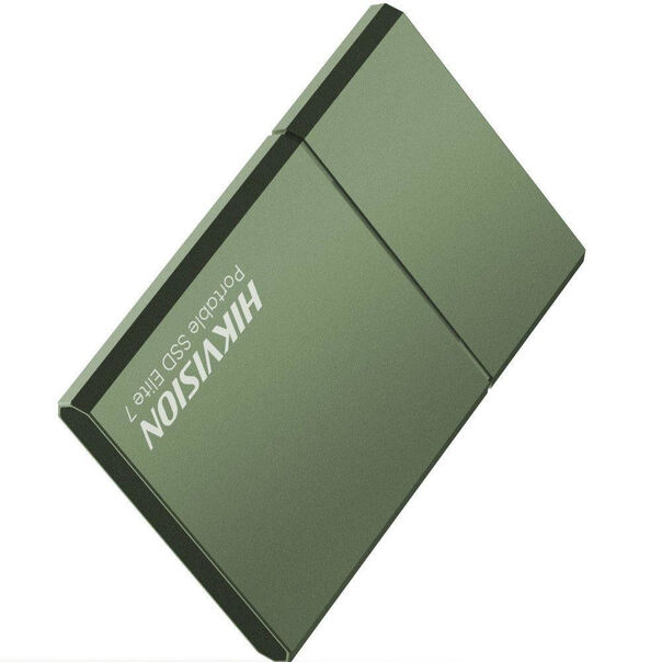 SSD Externo Portátil Hikvision Elite 7 500GB 1060 MB-s USB 3.2 Verde HS-ESSD-Elite7 STD500GB image number null