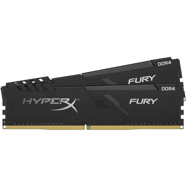 Memórias HyperX Fury 32GB 2X16GB CL18 DDR4 3600MHz HX436C18FB4K2-32 - Preto image number null