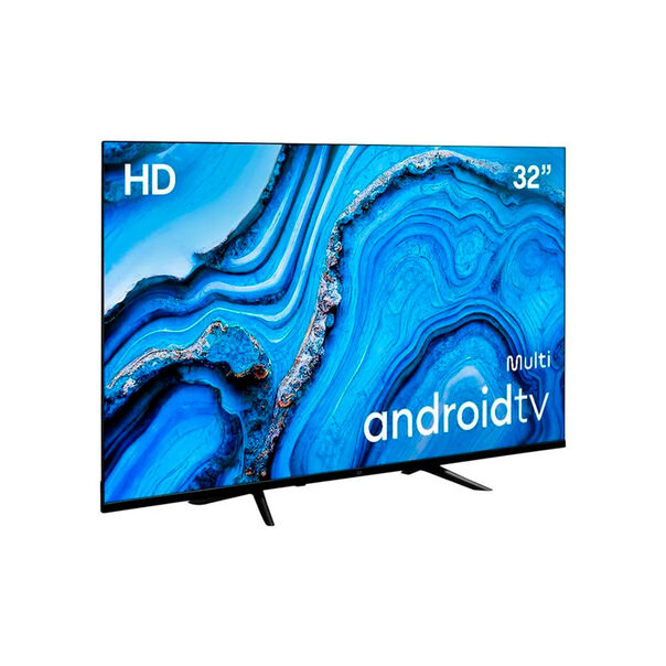 Smart TV Multilaser 32 HD Android HDMI USB - TL062M - Preto - Bivolt image number null