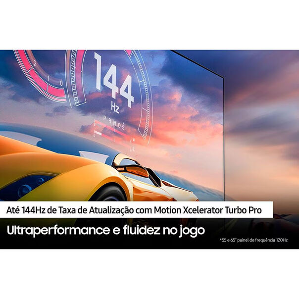 Smart TV 50 Neo QLED 4K Samsung Gaming QN90C Mini LED. Painel até 144hz - Cinza image number null