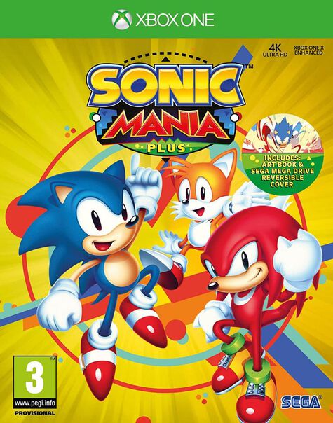 Sonic Mania Plus (with Artbook) - Xbox-one image number null