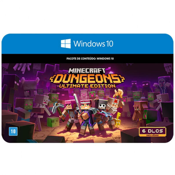 Gift Card Digital Minecraft Dungeons Ultimate Edition para PC image number null