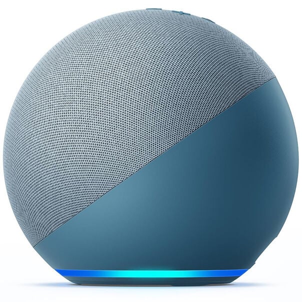 Smart Speaker Amazon Echo 4ª Geração com Hub de Casa Inteligente e Alexa - Azul - Bivolt image number null