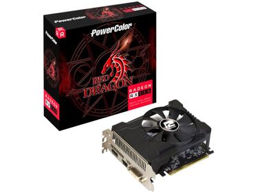 Placa de Vídeo Power Color Radeon RX 550 2GB GDDR5 128 bits Red Dragon image number null