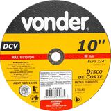 Disco de Corte 254.0X3.2X19.05 DCV - Vonder