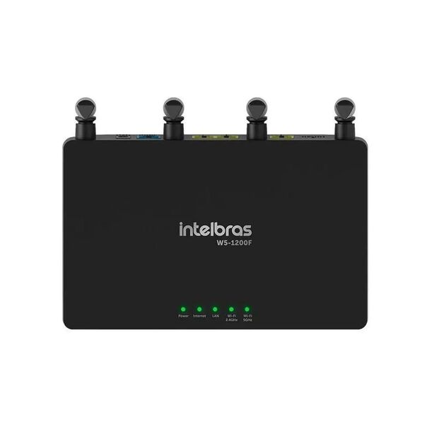 Roteador Intelbras Wi-Force W5-1200F Dual Band 4 Antenas image number null