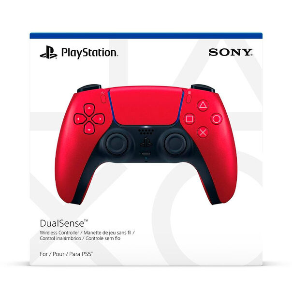 Controle Sem Fio DualSense PlayStation 5 Volcanic Red - Vermelho image number null