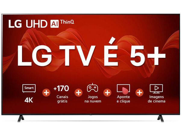 Smart TV 50” 4K Ultra HD LED LG 50UR8750 Wi-Fi Bluetooth Alexa 3 HDMI IA - 50” image number null