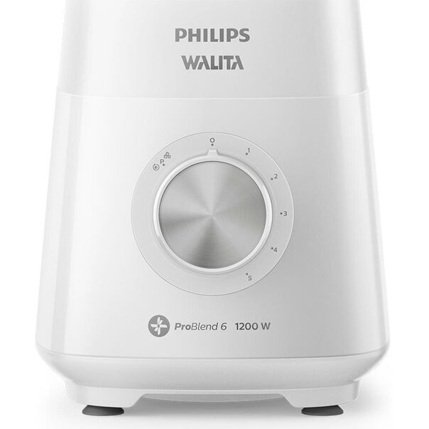 Liquidificador Philips Walita RI2240 1200W com 5 Velocidades - Branco - 110V image number null