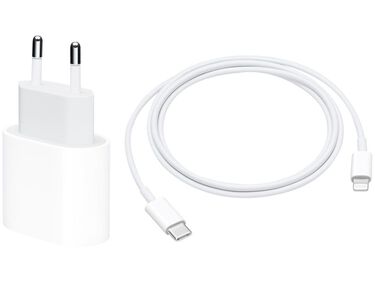 Kit Apple Original Carregador USB-C 20W Branco + Cabo de USB-C Apple 1m image number null