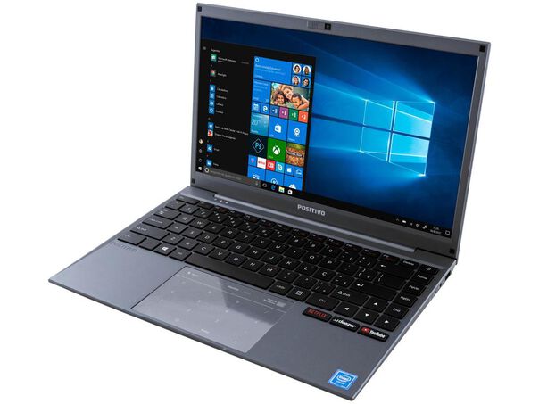 Notebook Positivo Motion C4128d Intel Celeron Dual Core 4gb 128gb Ssd 14” Windows 10 image number null