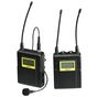 Sistema Microfone Lapela Sem Fio Saramonic UwMic10 UHF Wireless com Transmissor TX10 e Receptor RX10