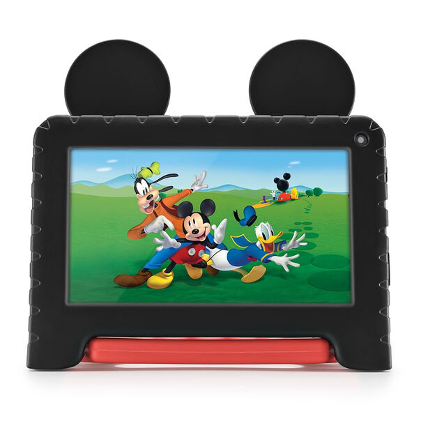 Tablet Mickey com Controle Parental 4GB RAM + 64GB +  7 pol + Case + Wi-fi + Android 13  + Quad Core Multi - NB413 NB413 image number null