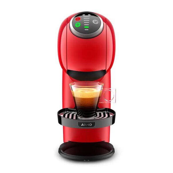 Cafeteira ARNO Nescafe Dolce Gusto Genio S PLUS Vermelha DGS3 - 110V image number null