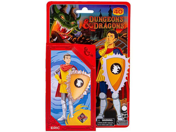 Boneco Eric Cartoon Classics Dungeons e Dragons 15cm com Acessório Hasbro image number null