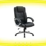 Cadeira Office FX-8 President  Metal Cromado  Couro PU - FlexInter
