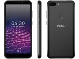 Smartphone Philco PCS01 64GB Preto 4G Octa-Core 4GB RAM Tela 5 45” Câm. Dupla + Selfie 5MP - Preto