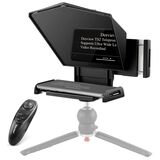 Teleprompter Portátil Desview TS2 Controle Remoto e Visor HD para SmartPhones