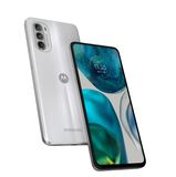 Smartphone Motorola Moto G52  128GB  Branco  4G  Tela 6 6” OLED 90Hz  Câmera Tripla 50MP  Selfie 16MP  Android
