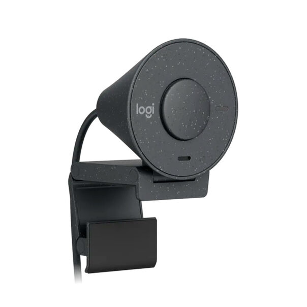 Webcam Logitech Brio 300 Full HD USB-C Grafite - 960-001413 - Preto image number null