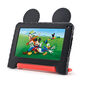 Tablet Multi Mickey com Controle Parental 2GB RAM + 32GB + Tela 7 pol + Android 13 (Go edition) + Processador Quad Core Preto - NB395 NB395