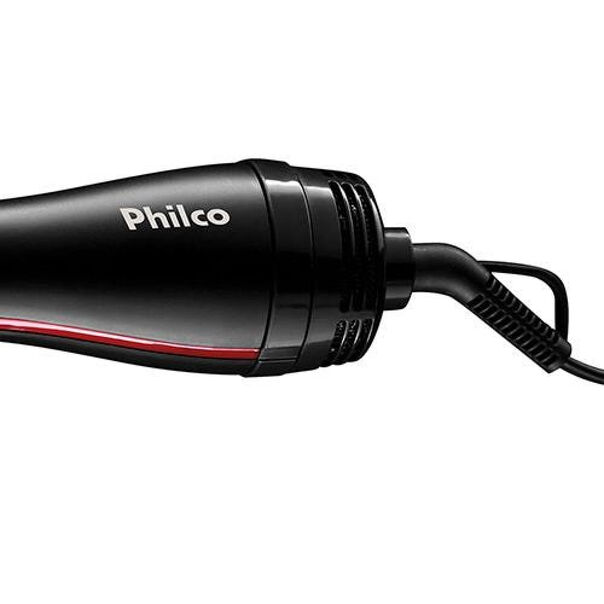 Escova Modeladora Philco Soft Brush com Cabo Giratório 1200W - Preto - 220V image number null