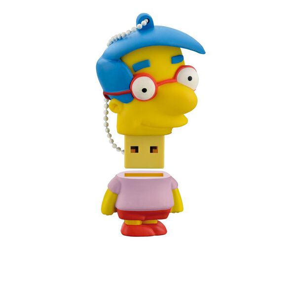 Pen Drive Milhouse Simpsons 8GB USB Leitura 10MB-s e Gravação 3MB-s Multilaser - PD075 PD075 image number null