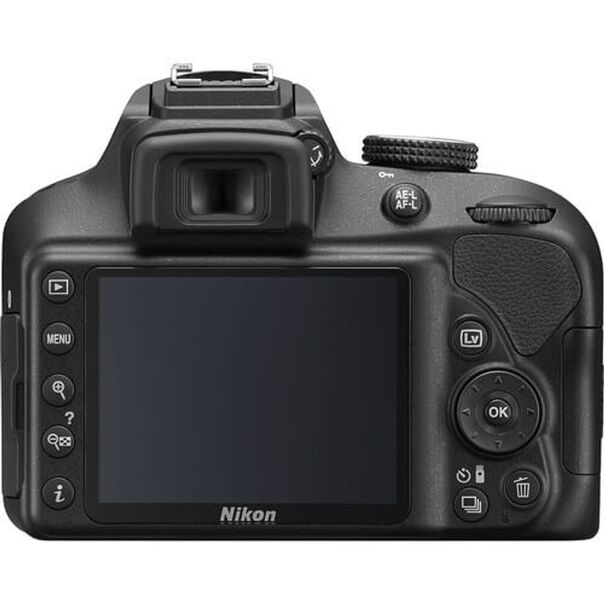 Kit Câmera Nikon D3400 com Lente Nikkor 18-55mm VR + 70-300mm ED image number null