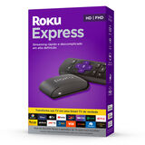 Roku Express | Dispositivo de Streaming para TV HD - Full HD