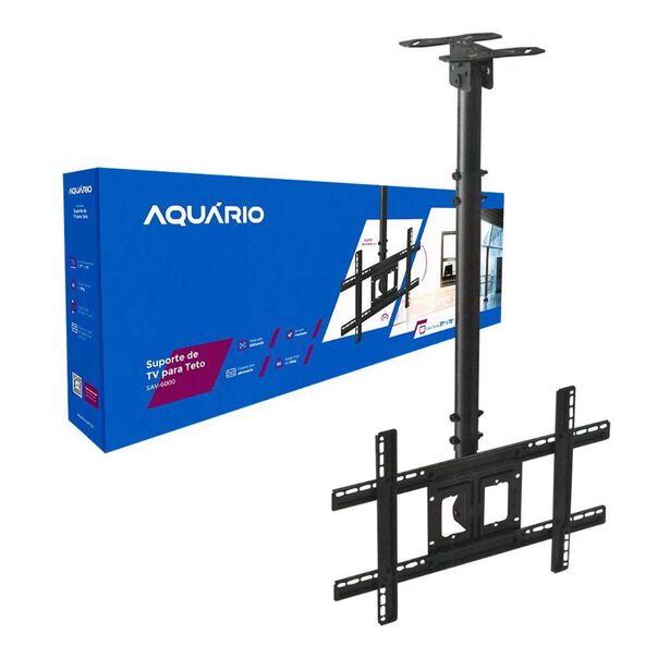 Suporte de TETO PAREDE Aquario SAV-6000 para TV de 32” ATE 75” image number null